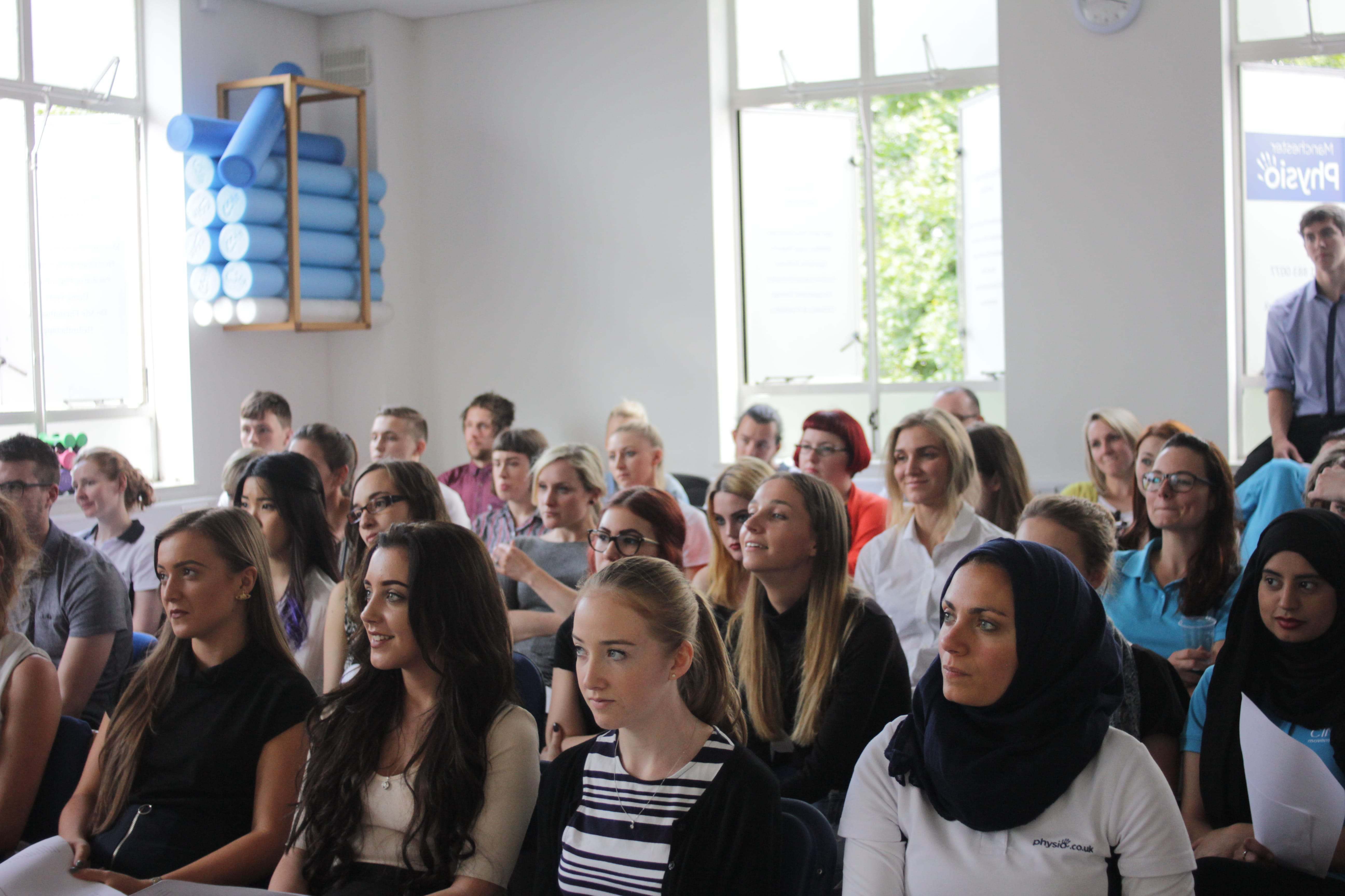 Client and therapist entering a TXGroup clinic