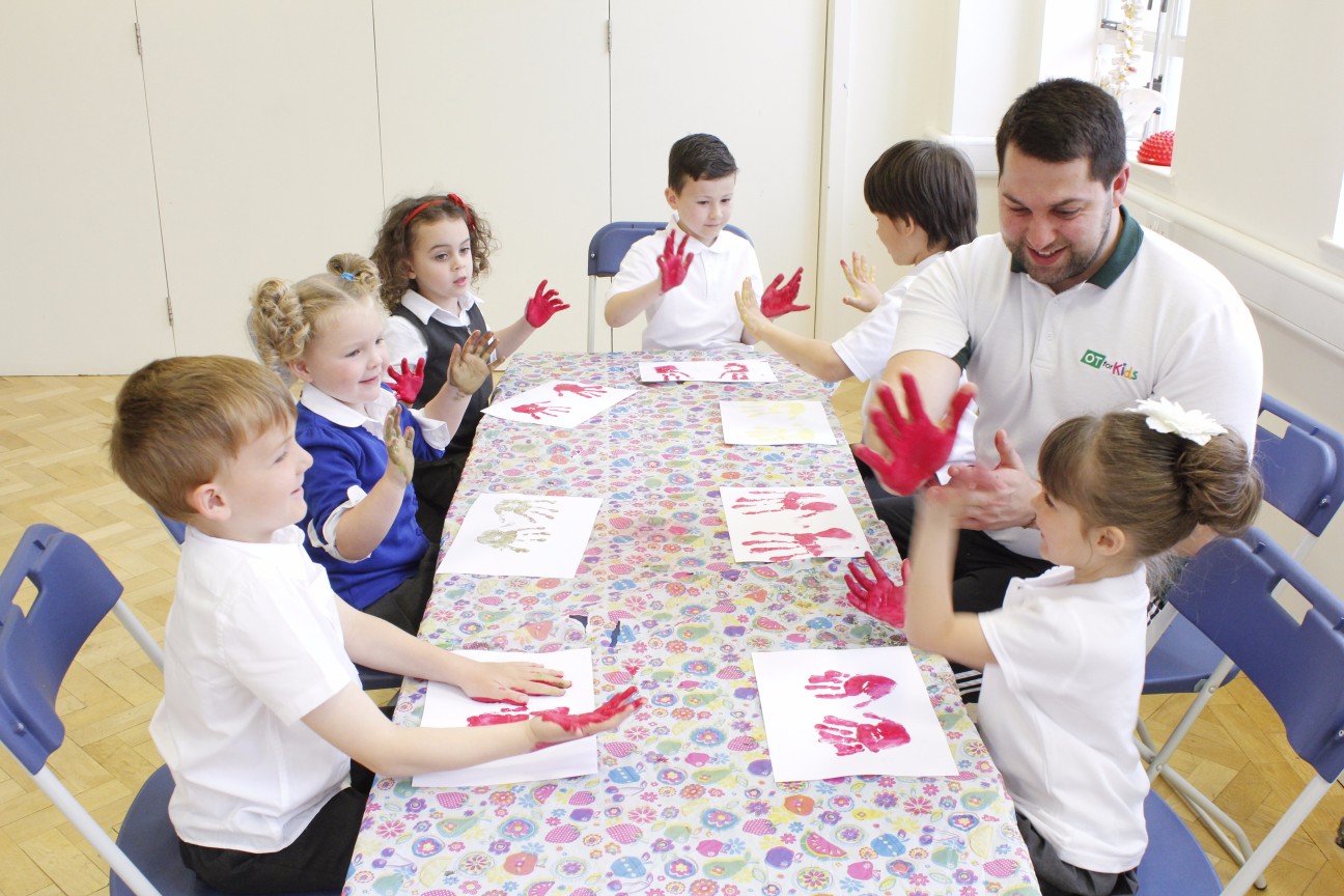 TX Group colleagues laughing